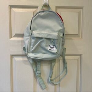 Herschel mint green mini backpack